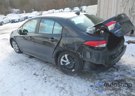 2022 Toyota Corolla Le z USA, uszkodzony, nr VIN 5YFEPMAE8NP276491